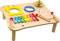 small foot 1166 Musiktisch aus Holz, inkl. Xylophon, Ratsche, Schelle, Trommel und Holzschlegl, ab 3 Jahren