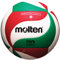 Molten V5M5000 Herren NCAA Flistatech Volleyball (Rot/Grün/Weiß, Offiziell)