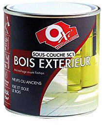 Oxi SCBO.5 Sous couche bois extérieur 500 ml Blanc
