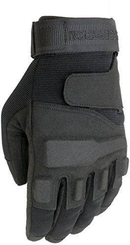 Seibertron® Damen Herren S.O.L.A.G Handschuhe taktisch Vollfinger Militär Kampf Armee für Airsoft Militär Paintball Schießen Und Other Outdoor Activities Handschuhe Black (XL)