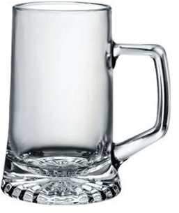 Bormioli Boccale da Birra/ – Stella Di Vetro 26 CL, Capacità: 260 ML, altezza: 123 mm