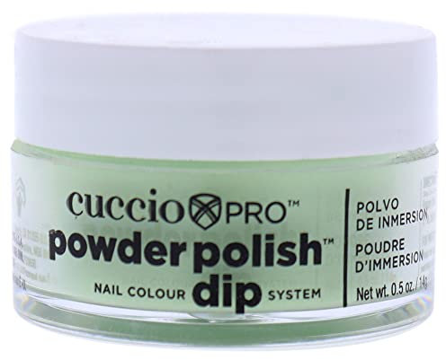 Cuccio Bright Green with Yellow Undertones Dipping Powder 14g