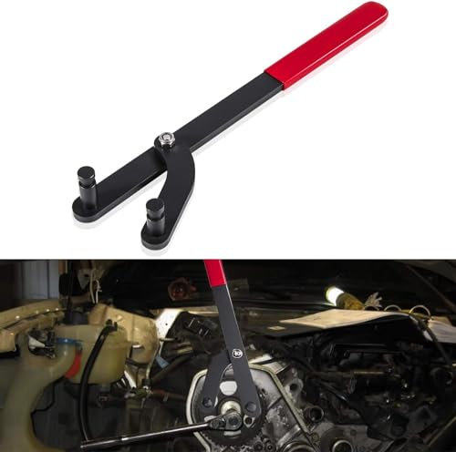 E-cowlboy Universal Wrench Camshaft Injection Pump Cam Pulley Holder Sprocket Holding Tool for Honda & Toyota