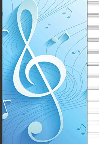 Cahier de musique - 12 portées: Cahier de Musique avec 12 Portées - Solfège, Piano, Composition - A4 - 110 partitions vierges - Papier Manuscrit