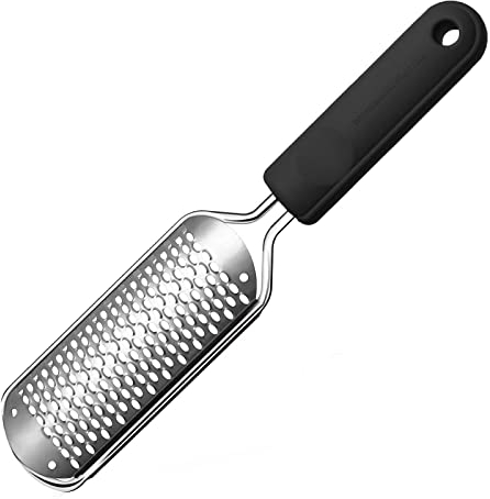 Foot Files Hard Skin Remover, Heel Scraper Scrubber Rasp Grater Professional Pedicure Care Tool for Dead Rough Skin Dry Cracked Feet