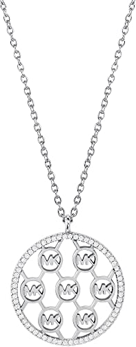 Michael Kors MKC1477AN040 Damen Collier PREMIUM 925 Silber weiß Zirkonia 45 cm