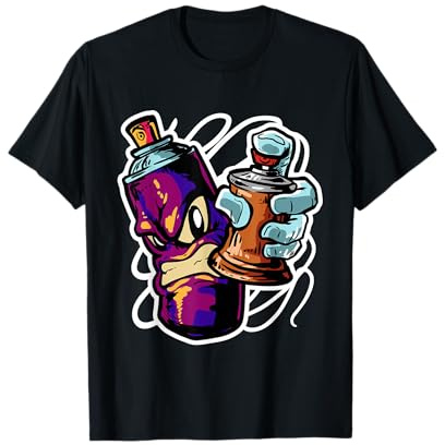Graffiti Sprayer Street Artist Fat Cap Spraydose T-Shirt