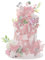 36 Pack Rose Gold Glitter 3D Butterfly Cupcake Toppers Metalic Hollow Butterfly Cake Decorations for Birthday Wedding Fairy Party Butterfly Wall Sticker Decal for Background Wall Decoration