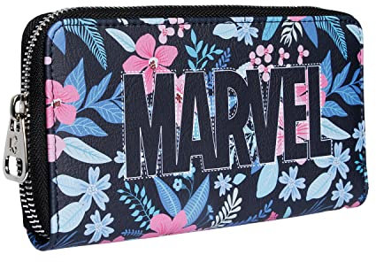 Marvel Captain America Spring-Portefeuille Essentiel, Multicolore