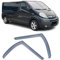 Windabweiser Regenabweiser Windschutz Schwarz kompatibel mit Opel Vivaro E7 F7 J7 01-14
