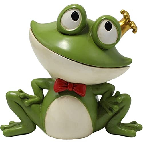 DECHOUS Kasten Froschregal Schlüsselhalter Schüssel Frosch Keksdose Aufbewahrungsbox Für Schmuck Frosch Schmuckschatulle Snack-schüssel-behälter Schmuck Tablett Schmuckplatte Ring Harz