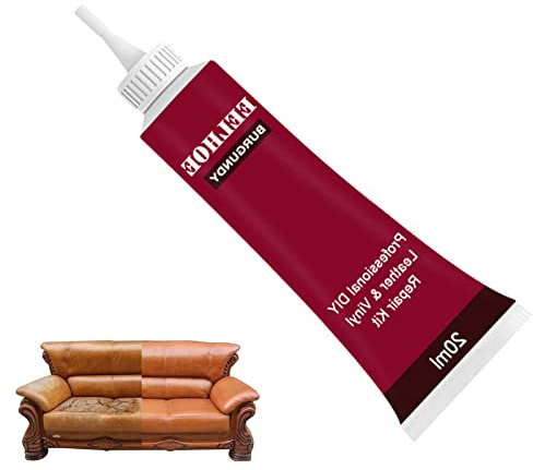 Bavokon Crème Réparatrice Cuir | 20g Renovateur Cuir | Réparateur Cuir Simili-Cuir Pâte | Réparation pour Cuir | Réparation en Cuir Mixable pour Canapé,Veste en Cuir,siège Auto,Chaussures, anteaux