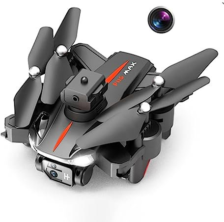 Bigougem RC Helicopter Drone Widely Used RC Aerial Photography Drone with 8K Dual Cameras Practical Black Single shot