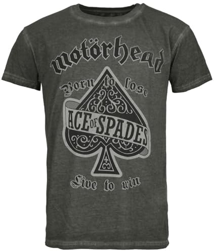 Motörhead Ace of Spades Männer T-Shirt anthrazit Band-Merch, Bands