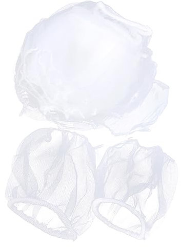 Housoutil 30pcs Kitchen Sink Strainer Bag Mesh Filter Disposable Sink Filter Bags for Home and Restaurant for Kitchen Drain Protection