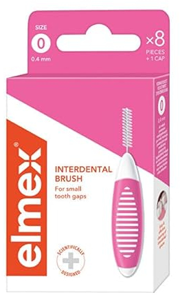 Interdentalbürste ISO 0-0,4 mm, 8 Stück