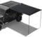JCSRYD Suv Awning for Camping Versatility Car Awning, Roof Rack Pull-Out Sun Shade, PU5000mm Retractable Car Side Awning with Storage Bag, for SUV/Truck/Van (Size : 160x250cm/5.2x8.2ft)