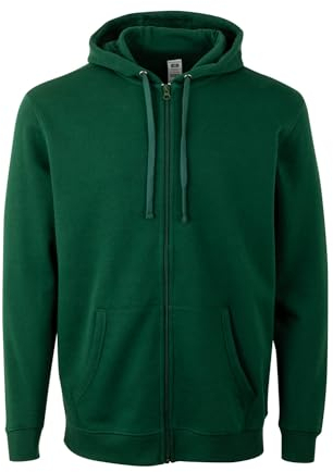 Mukua Sf270u Sweat à Capuche zippé, Vert Bouteille (Bottle Green), XXL Mixte