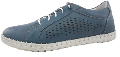 Gemini Damen - Sneaker, Anilina (Jeans, EU Schuhgrößensystem, Erwachsene, Damen, Numerisch, M, 41)