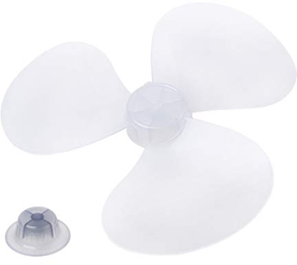 Pnuokn 3 Blätter, transparenter Ventilator, Ersatz für 30,5 cm Standventilator, Standventilator, Standventilator, Zubehör