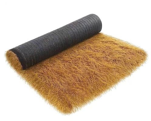 Künstlicher Palmdach Paneele, Strohdach, Künstliche Strohrolle Mexikanische, for Bar Garten Strandschir Holzhaus Hütte Party Zaun Terrasse Basteln Stroh Dachdecker(1x3M)