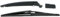 Rear Window Cleaning Wiper Arm Set For Vauxhall INSIGNIA 08-17 01273423