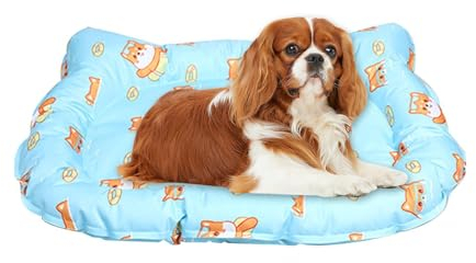 Kühlende Haustiermatte – weiche Gel-Kühldecke für Katzen, bissfestes Haustierzubehör, langlebiges Hunde-Kühlkissen für Käfig, Sofa, Boden, Auto