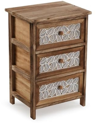 Versa Kommode Leaf Holz 29 x 58 x 40 cm