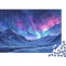 NQHXLRUDC Northern Lights 1000pc Jigsaw Puzzle, 75x50cm, Cardboard, Photographic Style, Jigsaw Puzzle, 1 Set, 1000 Pieces, 1000pcs, 1kg, 12+ Years, Intermediate Skill Level
