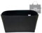 SAMORGA MJ-Tote-M-F Taschen-Organizer für Marc Jacobs The Tote Bag Medium < 2 mm, Schwarz