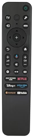 Voice RMF-TX920U Replacement Remote Control for Sony BRAVIA 7 8 Smart TV K-55XR70 K-65XR70 K-75XR70 K-85XR70 K-55XR80 K-77XR80 K-65XR80 K-55XR70 K-65XR70 K-75XR70 K-85XR70