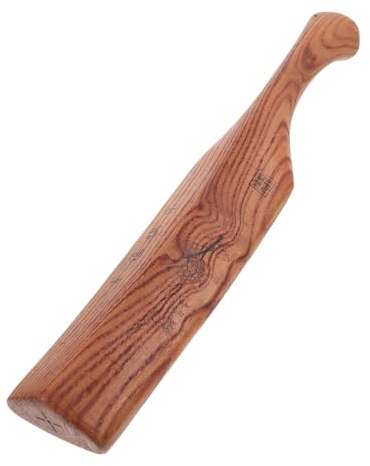 FIXOSHEE Manual Wooden Laundry Hammer Hand Washer for Clothes Washing with Ergonomic Grip Versatile for Carpets and Furniture Easy to Clean Solid Wood Tool for Handwashing