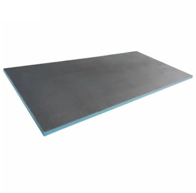 XPS Bauplatte – 2 Stück 1200 x 600 mm (=1,44 m²) | wasserdichte Bauplatte für Badezimmer und Toilette | Isolierung Wand und Boden (Grau, 1200 x 600 x 6 mm)