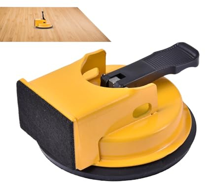 Laminatboden Verlegungswerkzeug, Bodenfixierer Eisen Greifer, Ergonomischer Bodenritzen Greifer Bauwerkzeug, Stabiler robuster Fixiergreifer für Sockelleiste Pflasterstein Fliesen Tischlerei
