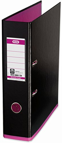 Oxford Ordner A4, myColour, 8 cm breit, zweifarbig in schwarz und pink