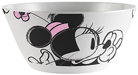 Zak Designs Mickey & Minnie Mouse Schüssel aus Kunststoff, 750 ml