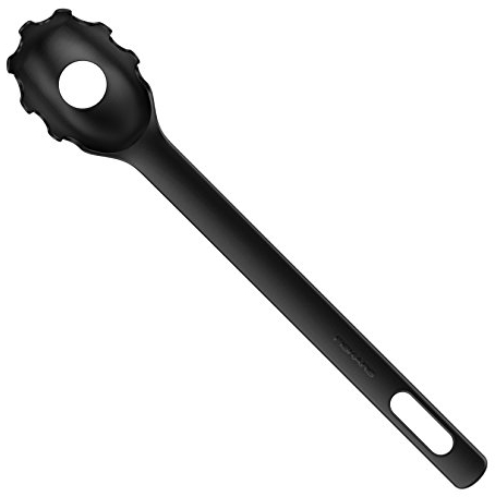 Fiskars Pastalöffel, Länge: 37 cm, Kunststoff, Functional Form, Schwarz, 1019532