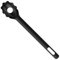 Fiskars Pastalöffel, Länge: 37 cm, Kunststoff, Functional Form, Schwarz, 1019532