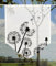 gardinen-for-life Scheibenhänger Dandelions Transparent, Edler Scheibenhänger aus Feiner Voile in Verschiedenen Größen (HxB 75x60cm)