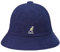 Kangol Bermuda Casual Stoffhut Sommerhut Glockenhut Unisex Strandhut (M (56-57 cm) - blau)