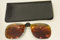 INVU Polarisierte Sonnenbrille, klappbar, 2402 g, Grau, verspiegelt, Orange, 100 % UV-Block, Sunglasses Polarized