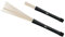 XDrum NJB3 Jazzbesen Nylon-Brushes (Jazz, Big Band, Schlagzeug Drum Besen) blau