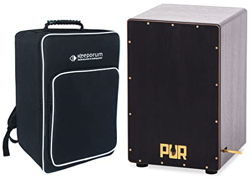 PUR PC4399 Vision SP PRO Black & Gold Cajon + keepdrum Tasche