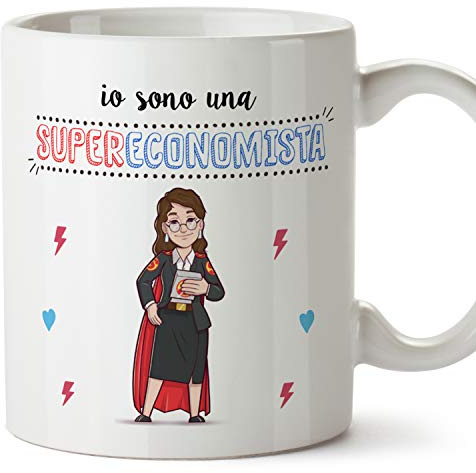 (Tasse in Italienisch) Ökonom (Frau) 350 ml