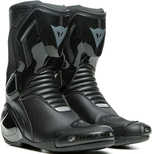 DAINESE - Nexus 2 D-Wp Boots, Stivale Moto Sportivo, Membrana Impermeabile, Sistema Anti-distorsione, Protezione del Piede e della Caviglia, Scarpe Moto da Uomo, Nero, 43