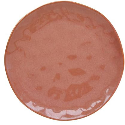 Easy Life Speiseteller, Essteller INTERIORS brick rotbraun D. 26cm Porzellan