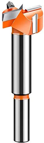 SagaSave Cortador de sierra de taladro Forstner de 18 mm, cortador de madera de alta velocidad de vástago hexagonal para carpintería de madera bisagra agujero perforación broca cortador 1 pieza