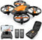 4DRC V8 Mini Drone avec Caméra 720P WiFi FPV, 20 Minutes de Vol, Induction de Gravité, Vol de Trajectoire, Mode sans Tête, 360° Flips,Vol Stationnaire, pour Les Débutants et Les Enfants