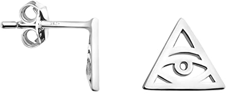 SOFIA MILANI - Damen Ohrringe 925 Silber - Dreieck Augen Ohrstecker - E1456