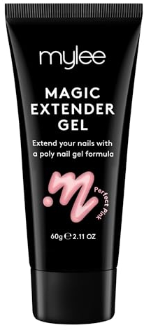 MYGEL by Mylee Magic Extender Gel 60g - Lunga durata, Aspetto naturale, per unghie ispessente, per principianti e professionisti, acrilico Nail art (Perfect Pink)